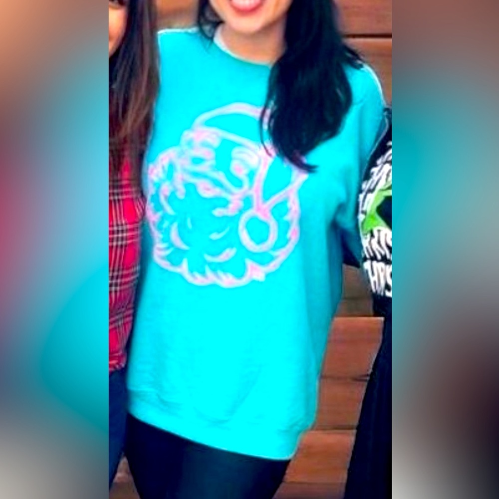 Neon Santa Sweatshirt